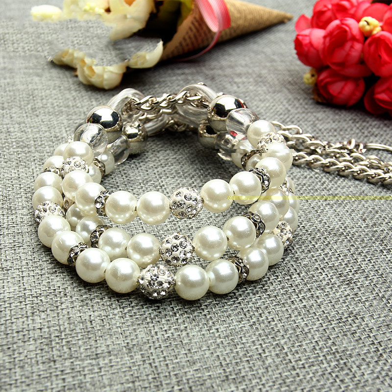 Pet leash dog leash pearl collar - Image 4