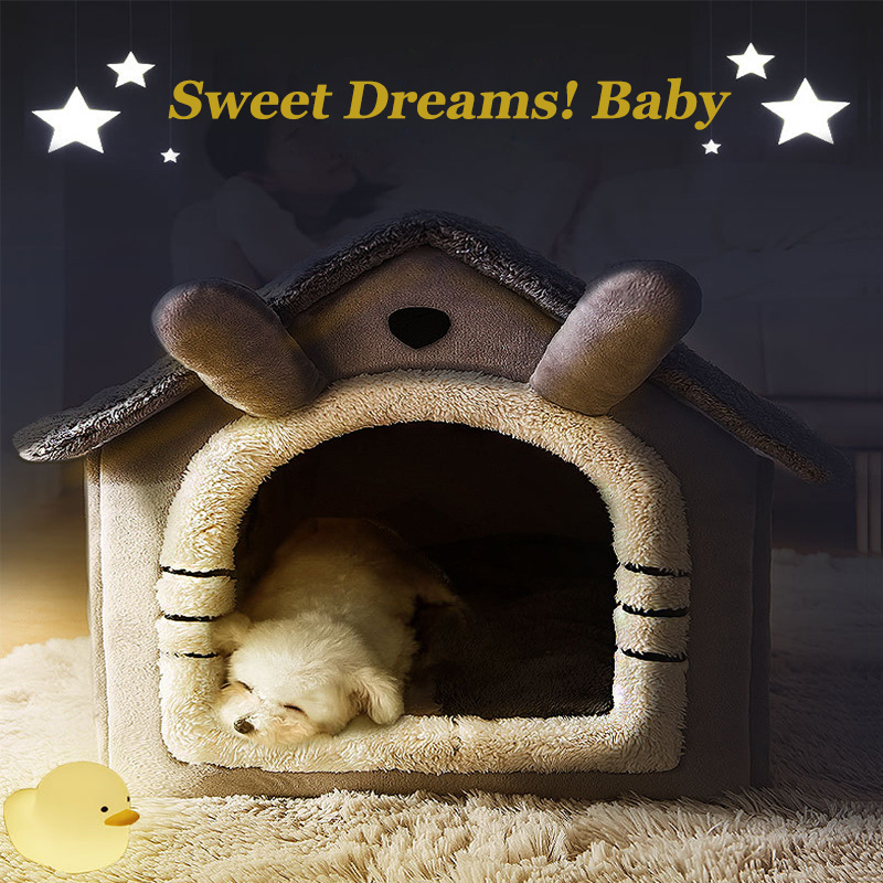 Pet Bed Small Dog Teddy Cat Litter Four Seasons Universal Dog House Dog Bed Pets Supplies - Image 2