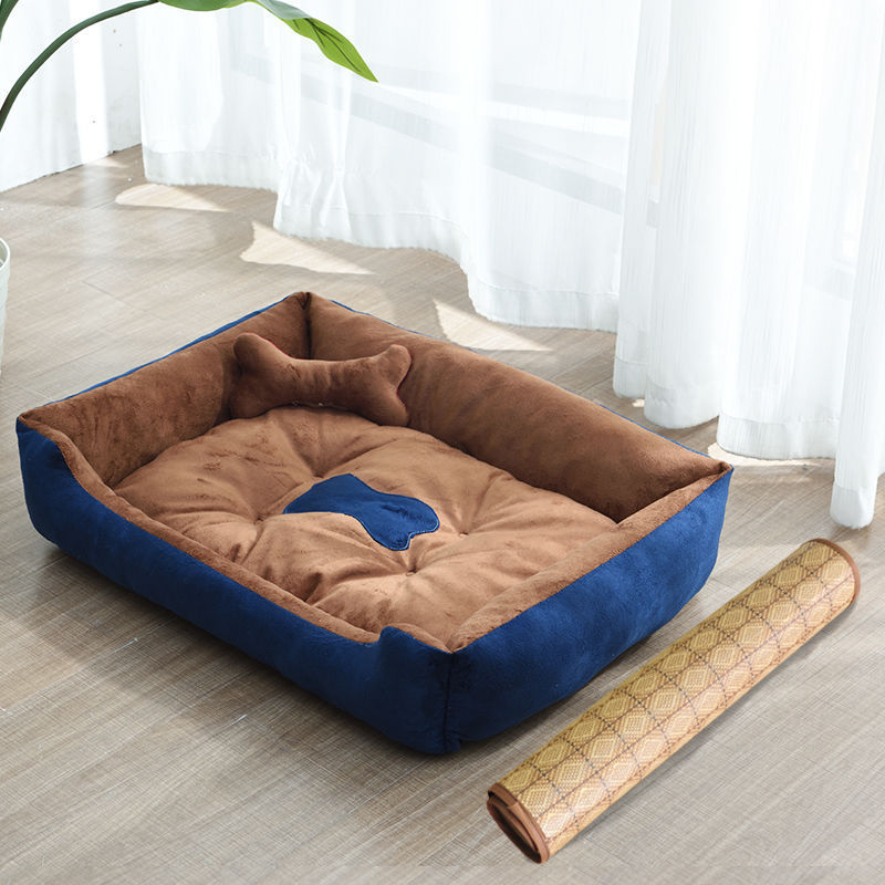 Kennel Four Seasons Golden Retriever Teddy Kennel Dog Bed Dog Mat Small Dog Medium Dog - Image 6