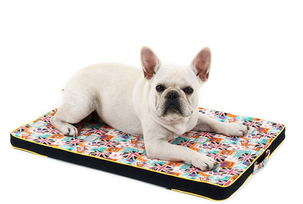 Thickened Pet Printing Canvas Dog Mats Dog Bed Mats Dog Bed Mattresses - Image 3