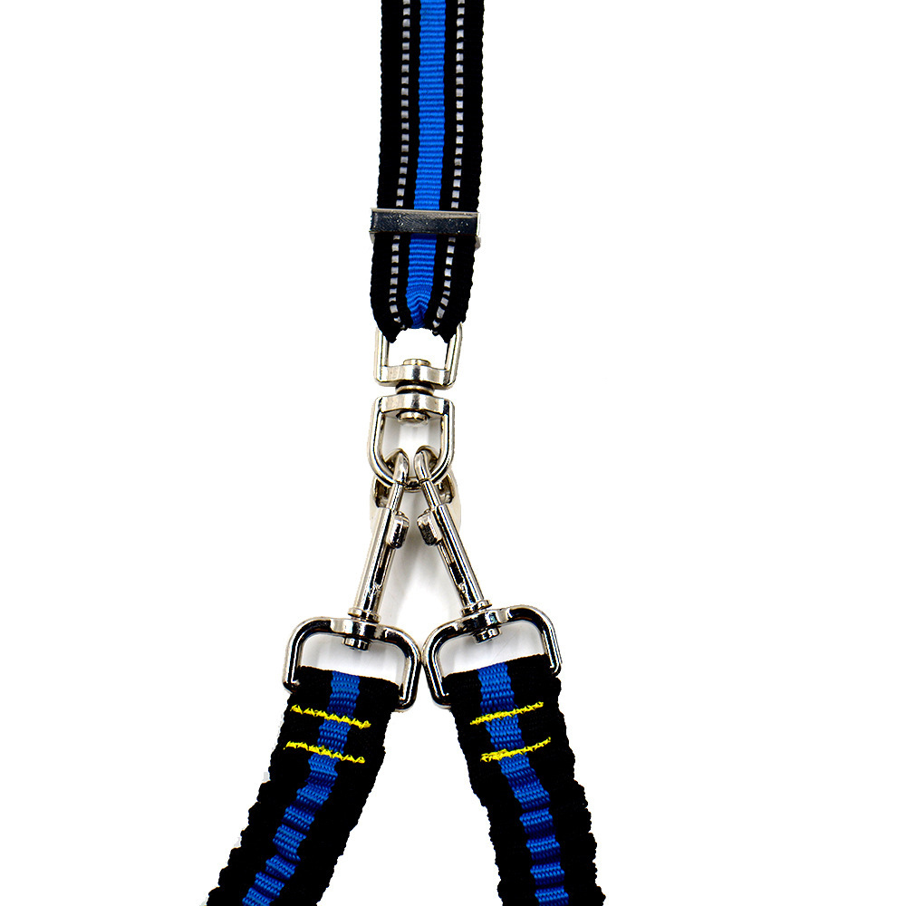 Pet Supplies Pet Adjustable Leash, Dog Leash, Double-headed One-to-two Nylon Leash - Image 5