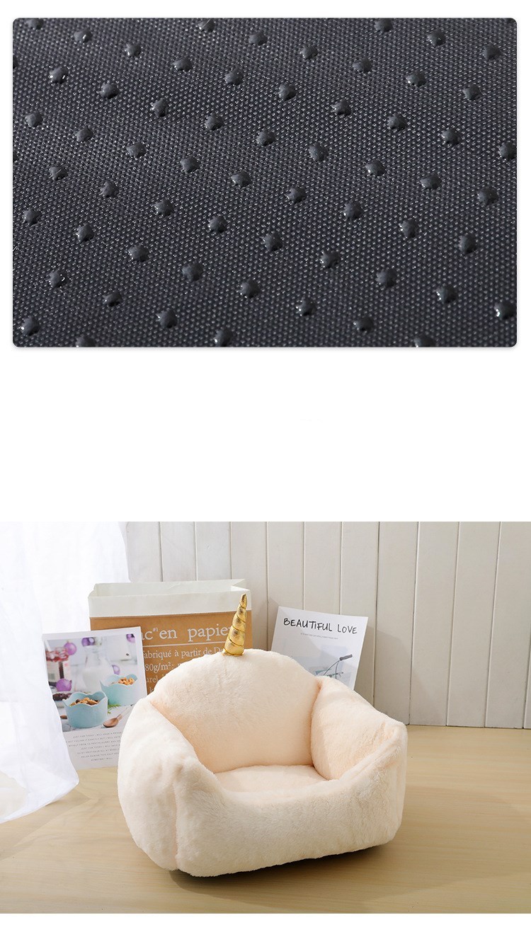 Multifunctional small and medium-sized dog bed dog mat - Image 4