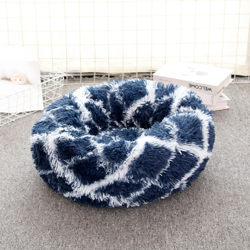 Cathouse Doghouse Large, Medium And Small Dogs Warm Plush Round Pet Bed Dog Bed Cat Bed Dog Bed - Image 7
