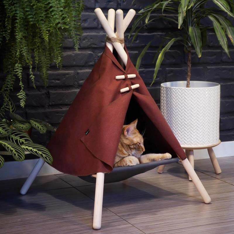 Cat Tent Bed Frame, Dog Bed, Pet Bed, Cat Bed - Image 9