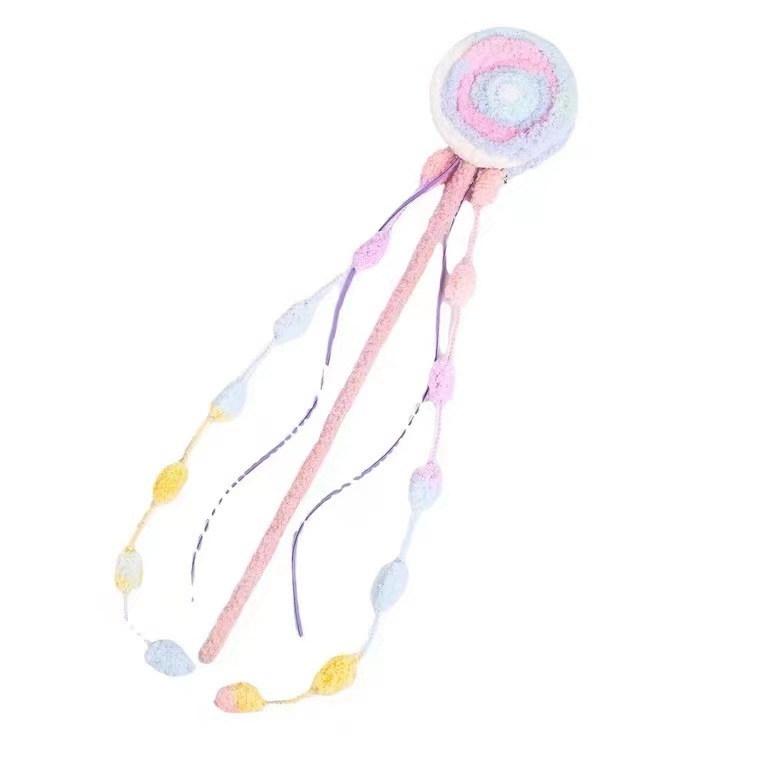 Funny Cat Velvet Lollipop Shape Cat Toy - Image 3