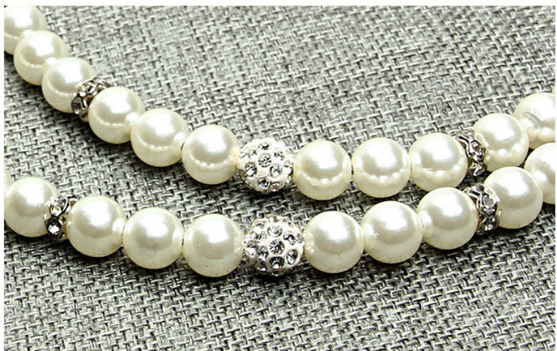 Pet leash dog leash pearl collar - Image 2
