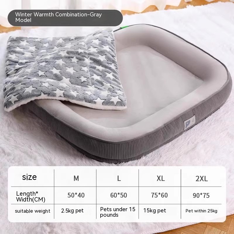Home Winter Warm Dog Bed - Image 7