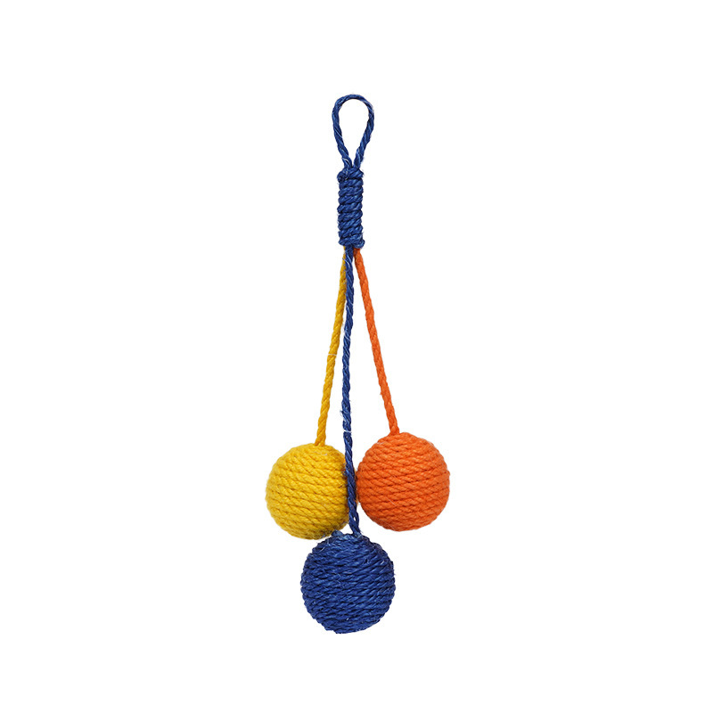 Cat Toy Cat Teaser Stick Bite Resistant Catnip Ball Cat Toy Set Cat Toy Self-hi Kitten Pet - Image 2