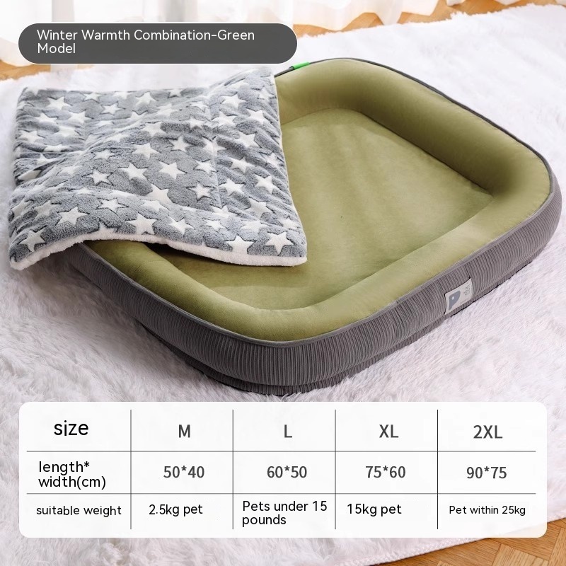 Home Winter Warm Dog Bed - Image 6