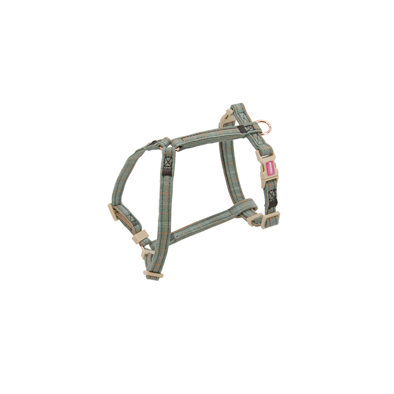 Fashionable And Simple Pet Chest Back Lattice Traction Rope - Image 5