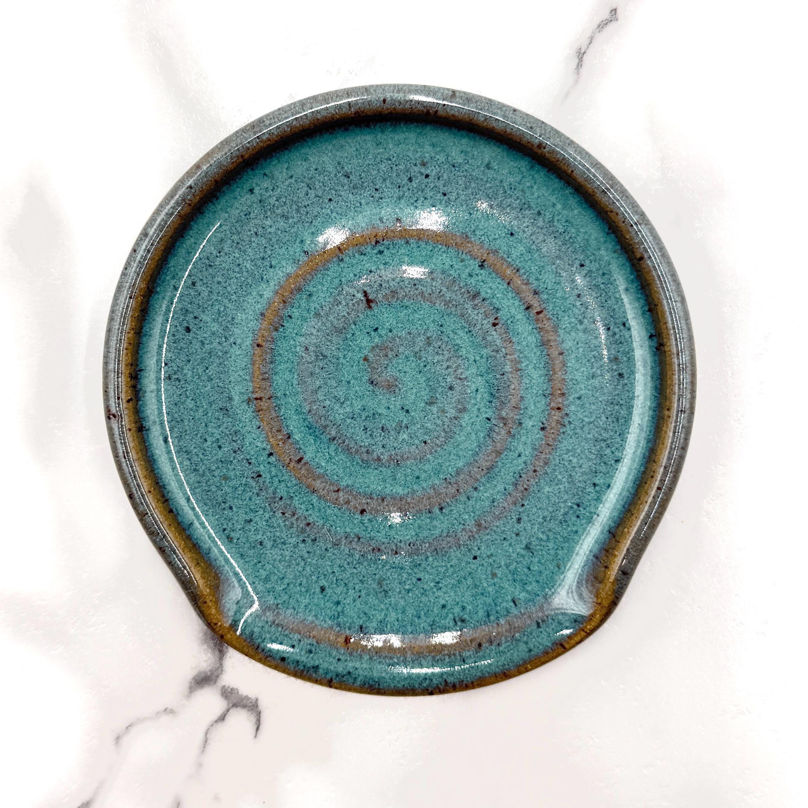 Ceramic Speckled Spoon Rest - Image 6