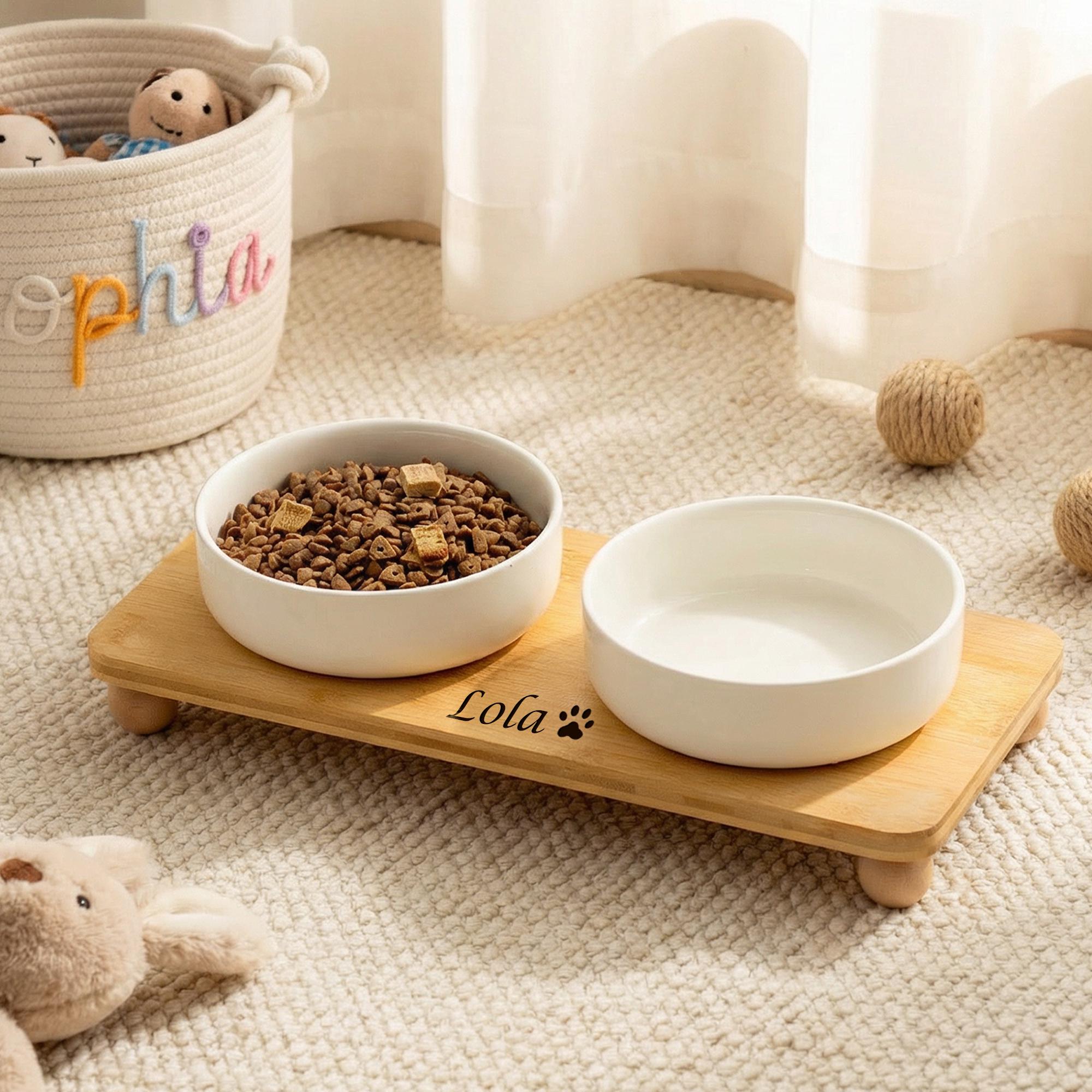 Perfect Lovers, Ceramic Pet Bowl, Unique Dog Feeder & Cat Dish, Stylish and Durable Feeding Bowl for Cats - Dogs - Image 3