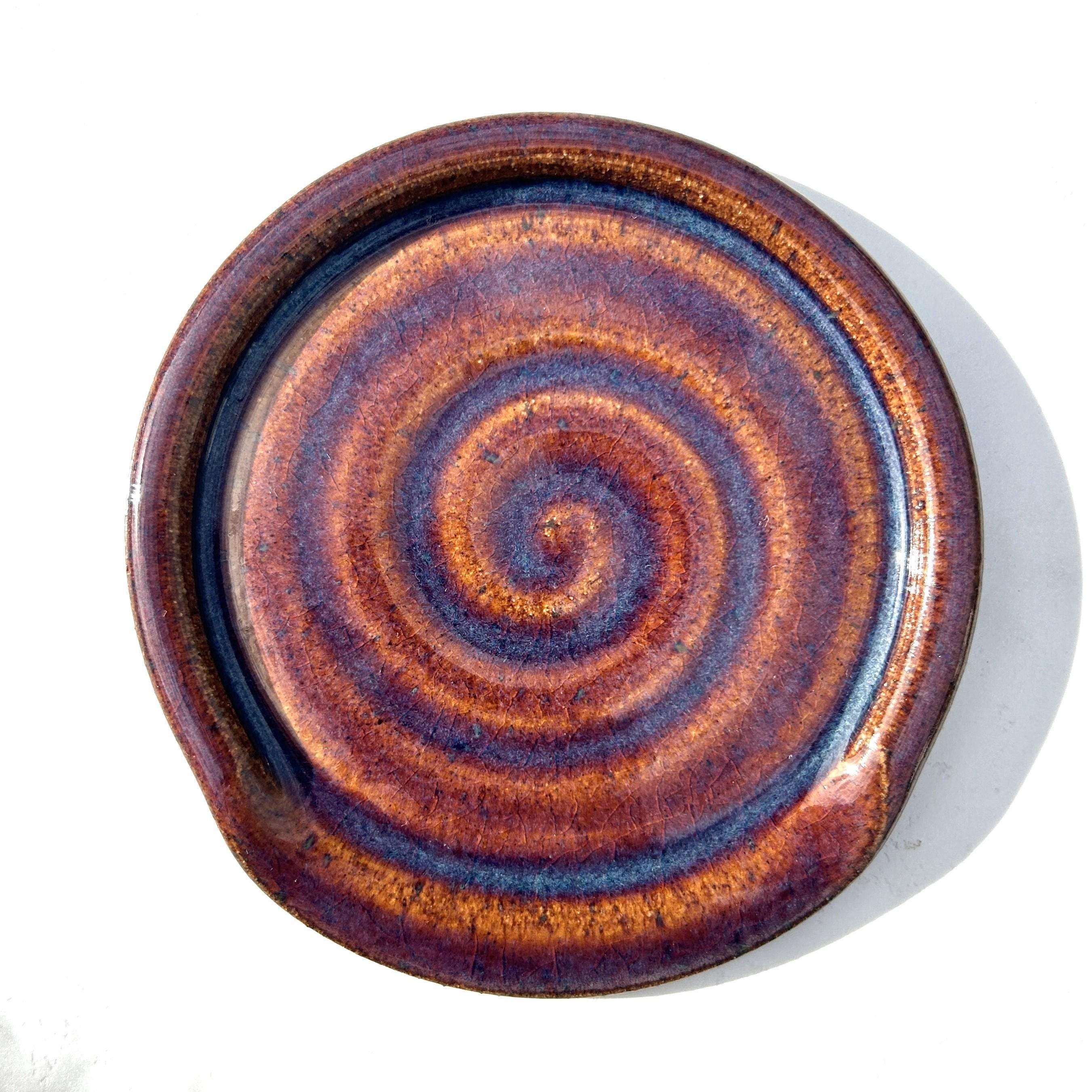 Ceramic Speckled Spoon Rest - Image 7