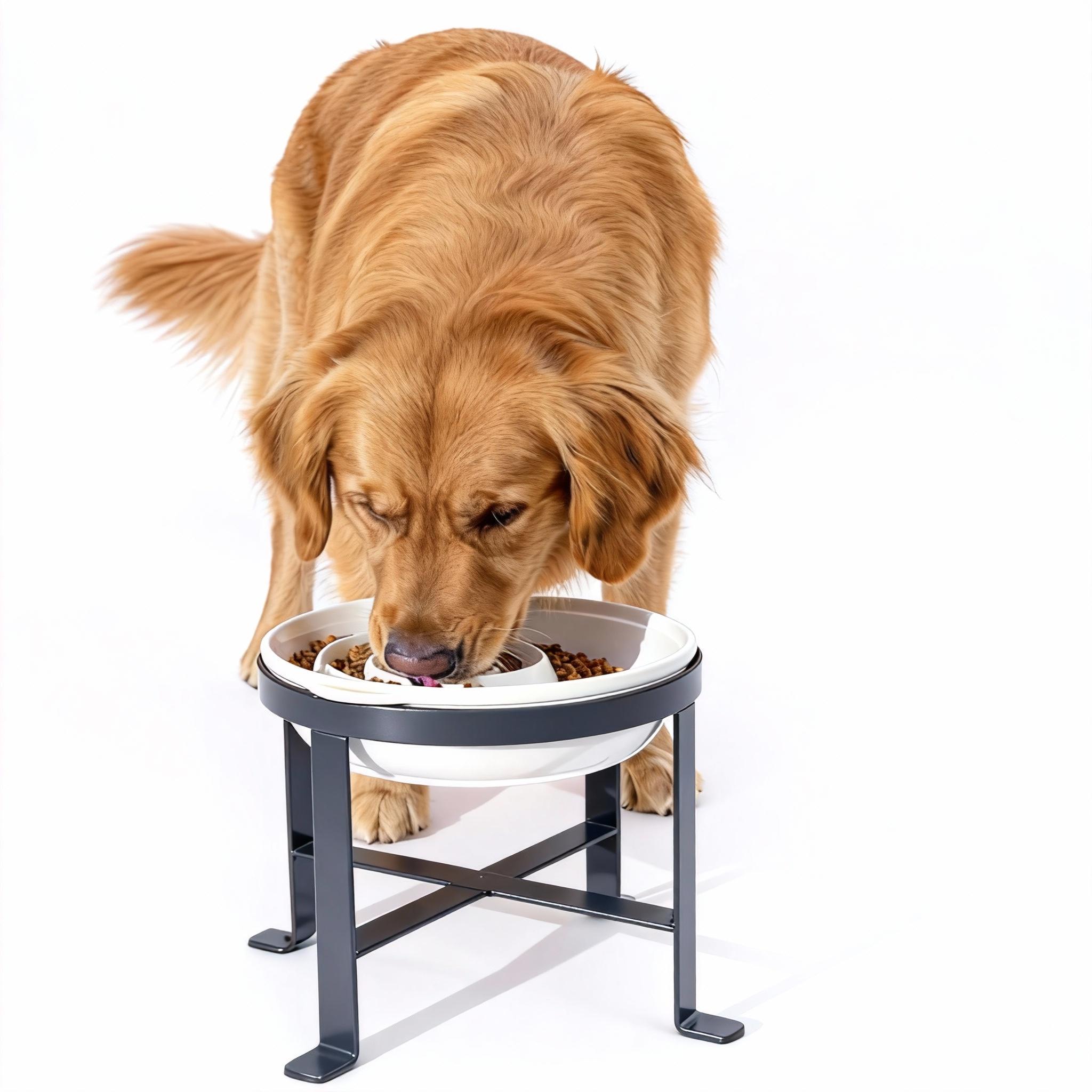 Single Dog Bowl Elevated for Medium and Large Dogs - Image 8