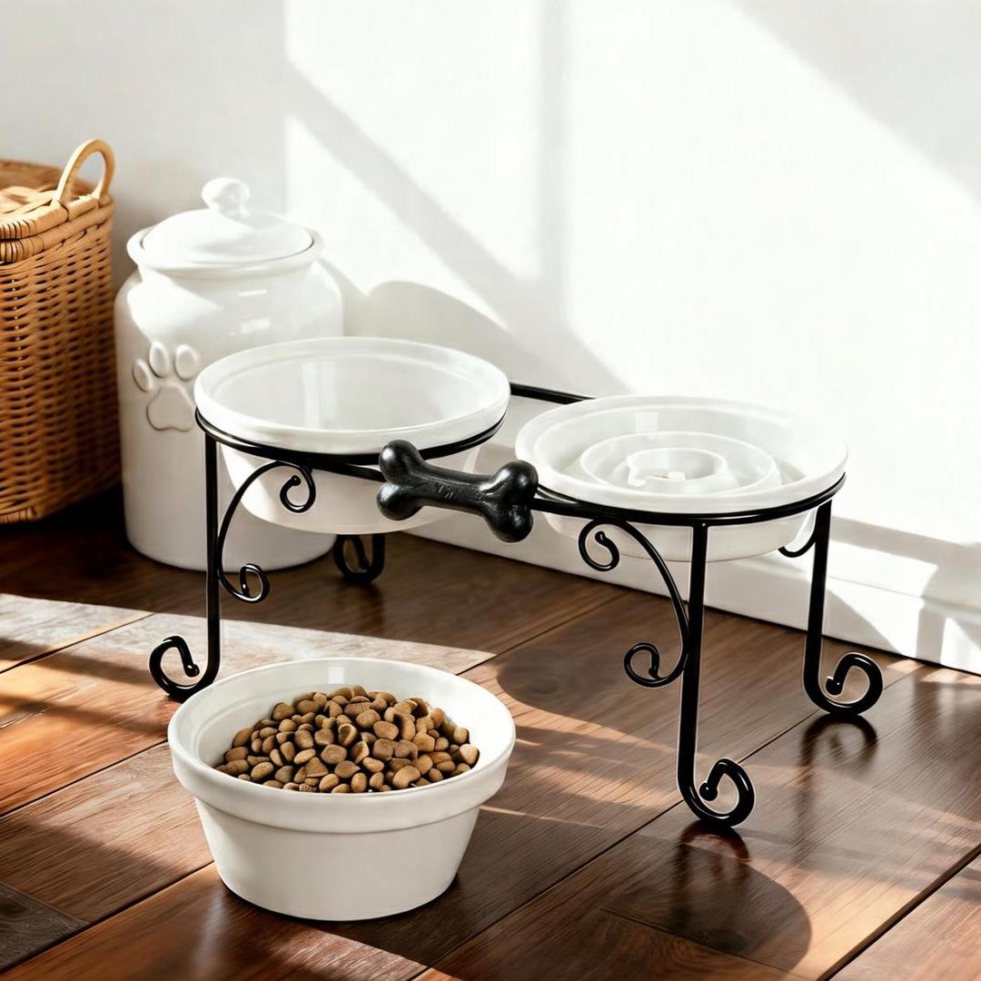 Elevated Double Bowl Feeder for Medium and Large Dogs - Image 5