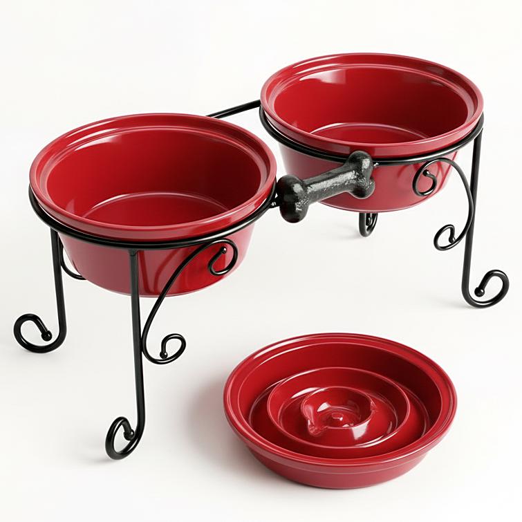 Elevated Double Bowl Feeder for Medium and Large Dogs - Image 7