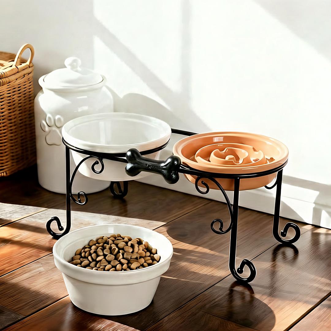Elevated Double Bowl Feeder for Medium and Large Dogs - Image 11