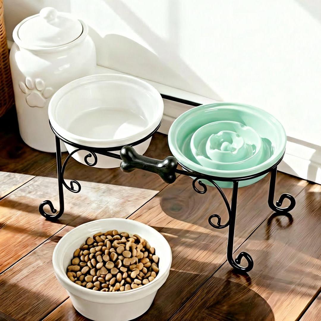 Elevated Double Bowl Feeder for Medium and Large Dogs - Image 18