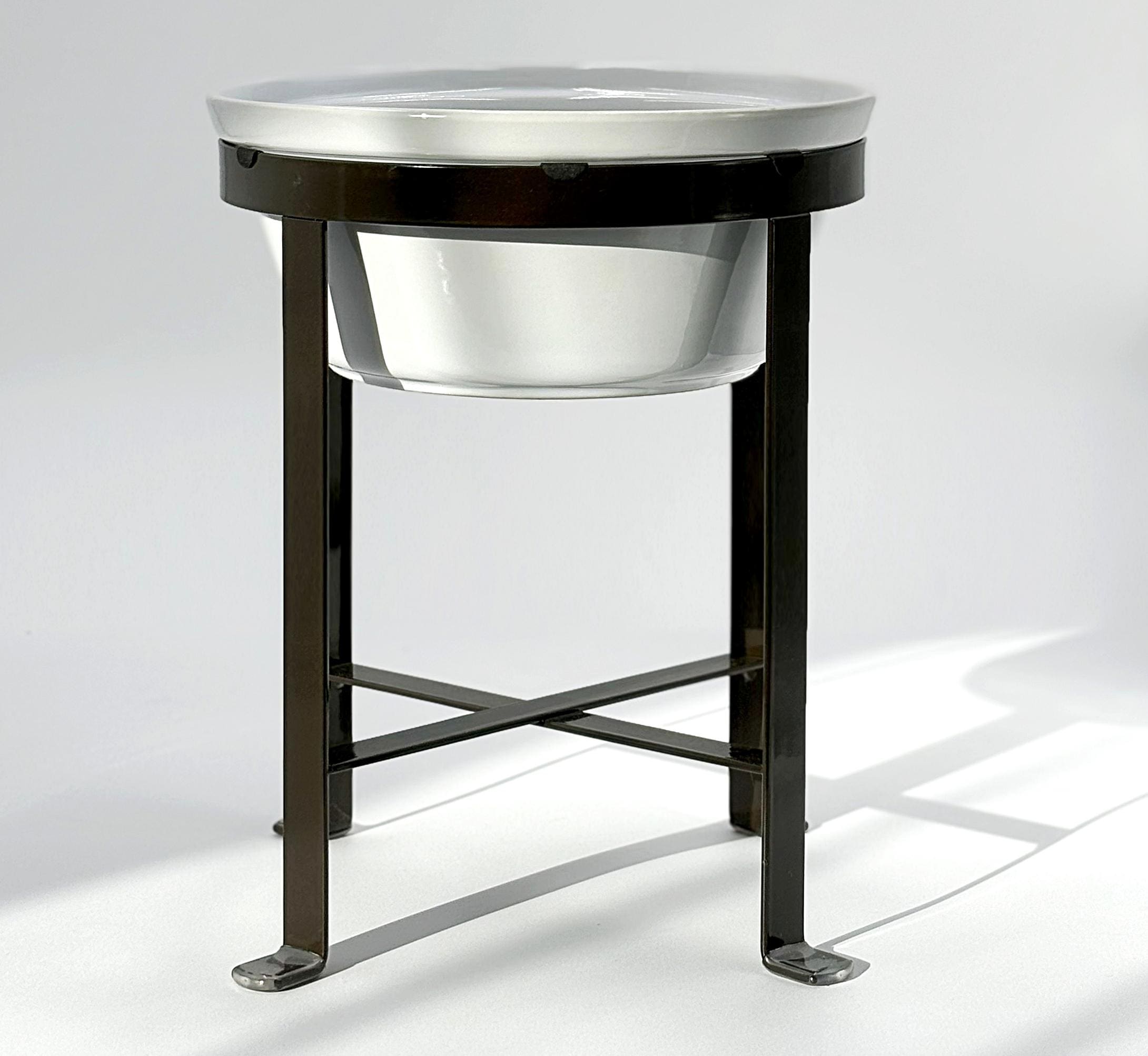 Single Dog Bowl Elevated for Medium and Large Dogs