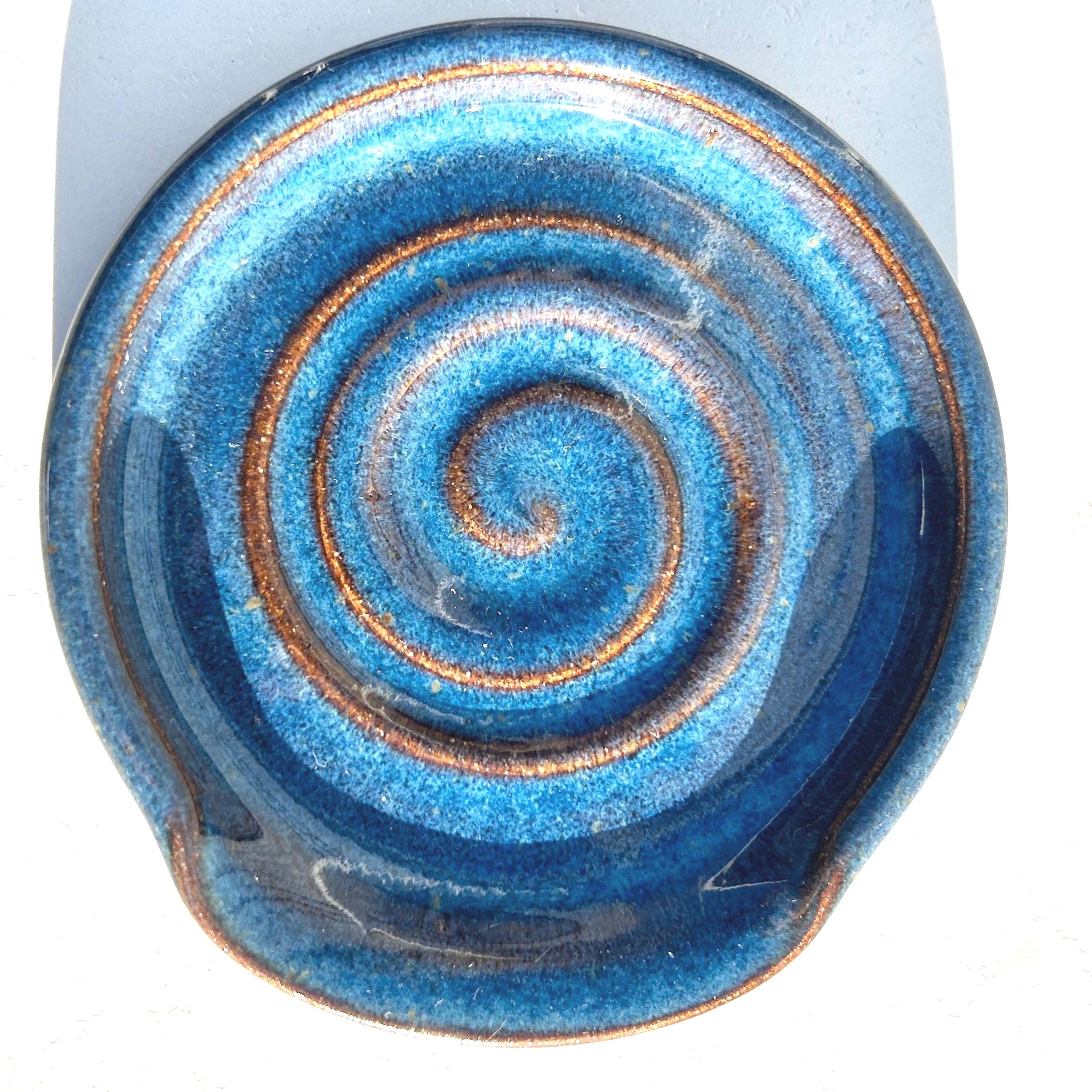Ceramic Speckled Spoon Rest - Image 9